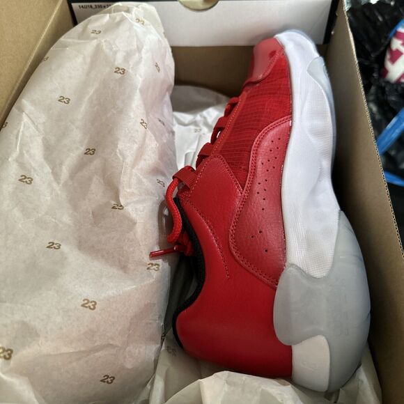 Nike Mens Air Jordan 11 CMFT Low DN4180-601 Red Basketball Sneakers Size 8.5 - Picture 2 of 14